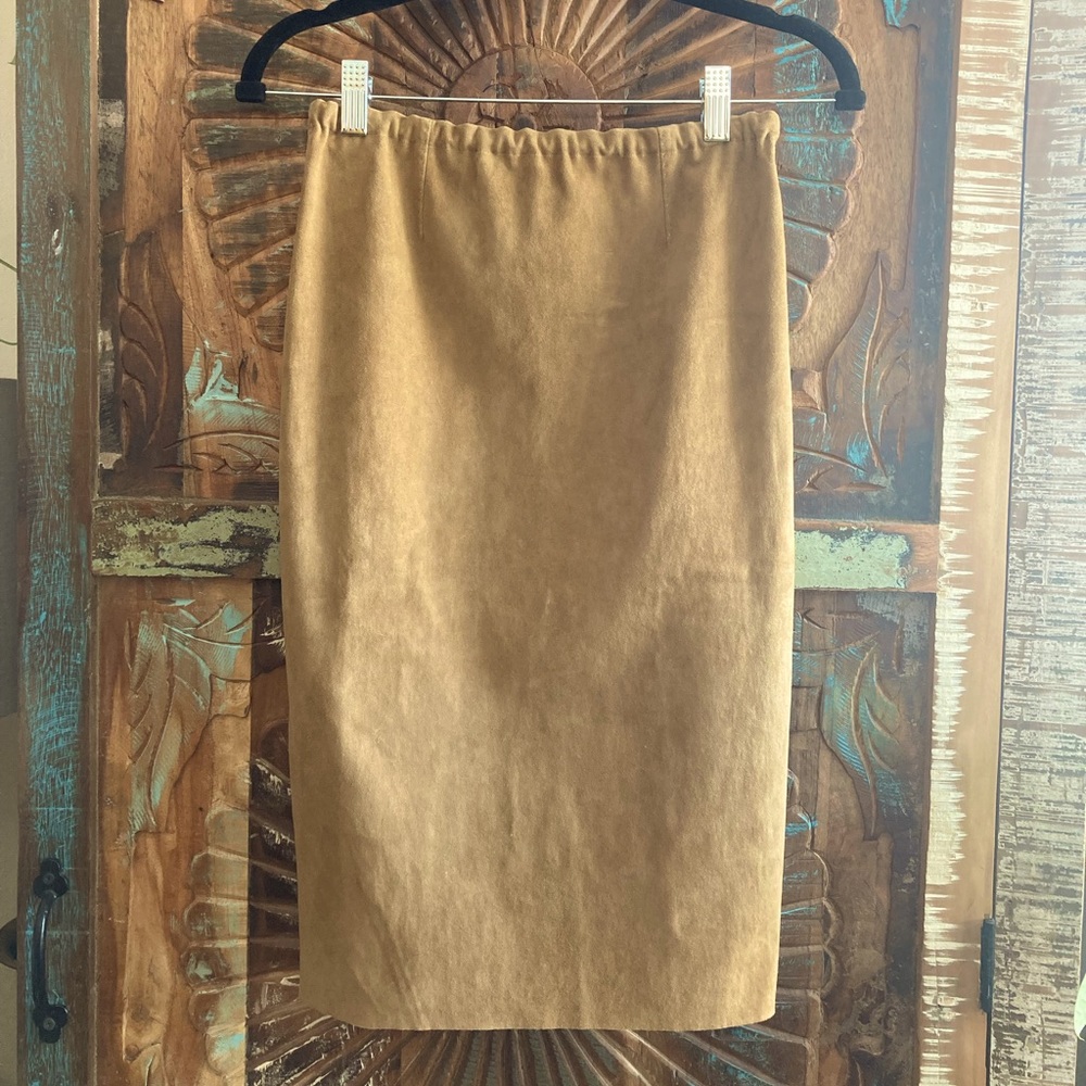 Stouls Lamb Leather Skirt - XS